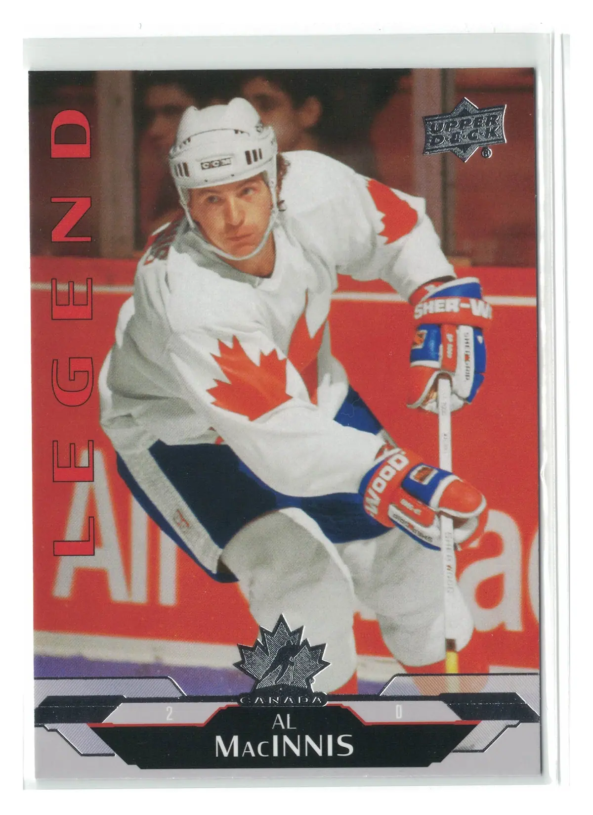 Al MacInnis Legend #181 2026 Upper Deck Team Canada — front