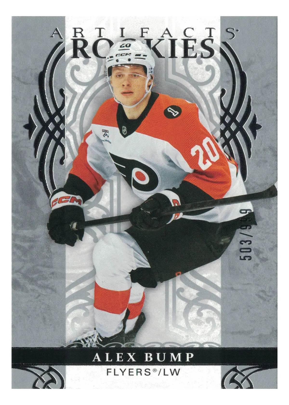 Alex Bump Rookies #190 503/999 2026-27 Upper Deck Artifacts — front