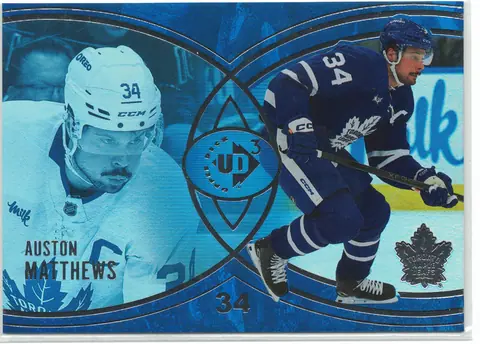 Auston Matthews UD3 #UD3-5 2025-26 Upper Deck Extended Series