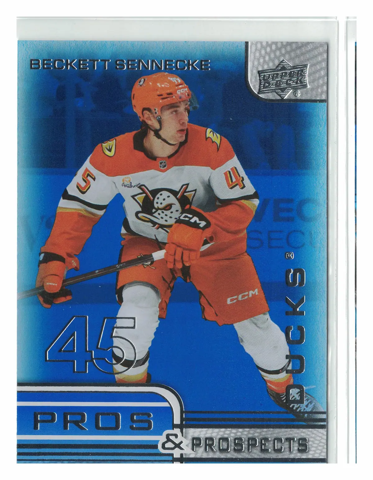 Beckett Sennecke Pros & Prospects #PP-25 2025-26 Upper Deck Extended Series — front