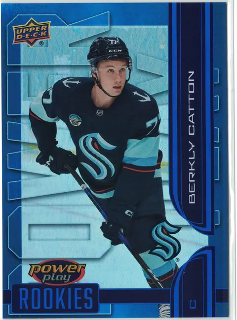 Berkly Catton Power Play Rookies #PY-9 2025-26 Upper Deck Extended Series