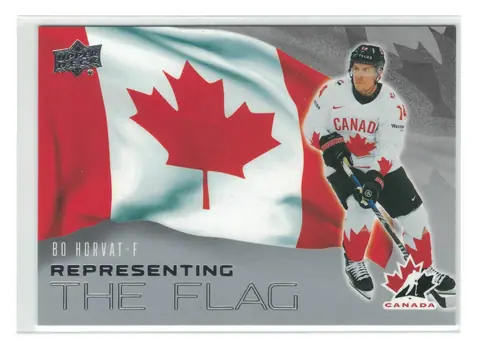 Bo Horvat Representing the Flag #RF-20 2026 Upper Deck Team Canada
