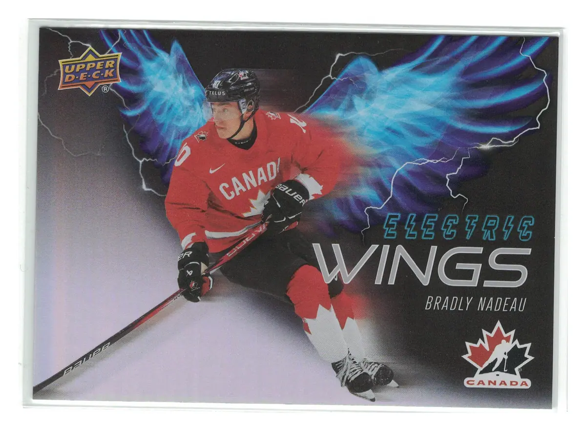 Bradly Nadeau Electric Wings #EW-15 2026 Upper Deck Team Canada — front