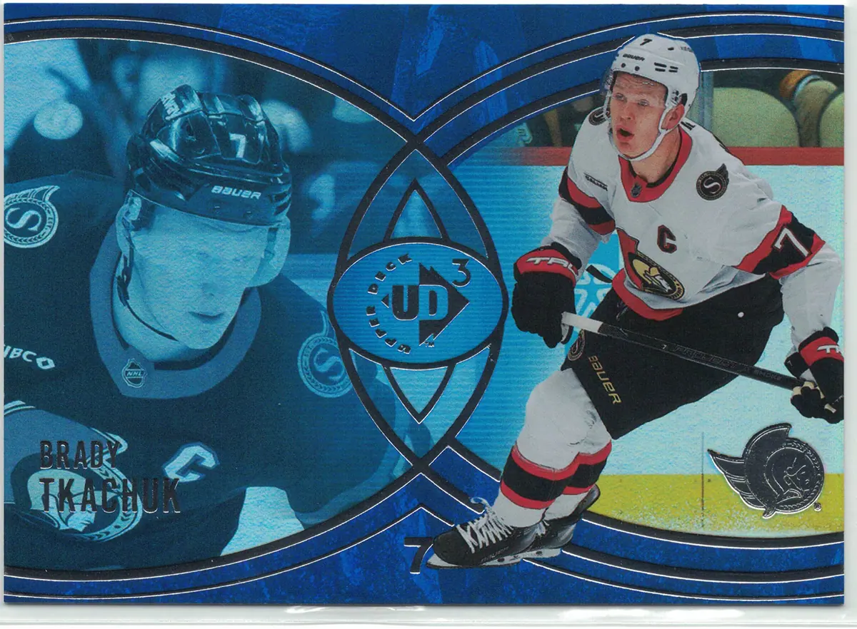 Brady Tkachuk UD3 #UD3-24 2025-26 Upper Deck Extended Series — front