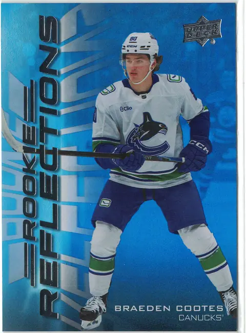 Braeden Cootes Rookie Reflections #RR-26 2025-26 Upper Deck Extended Series