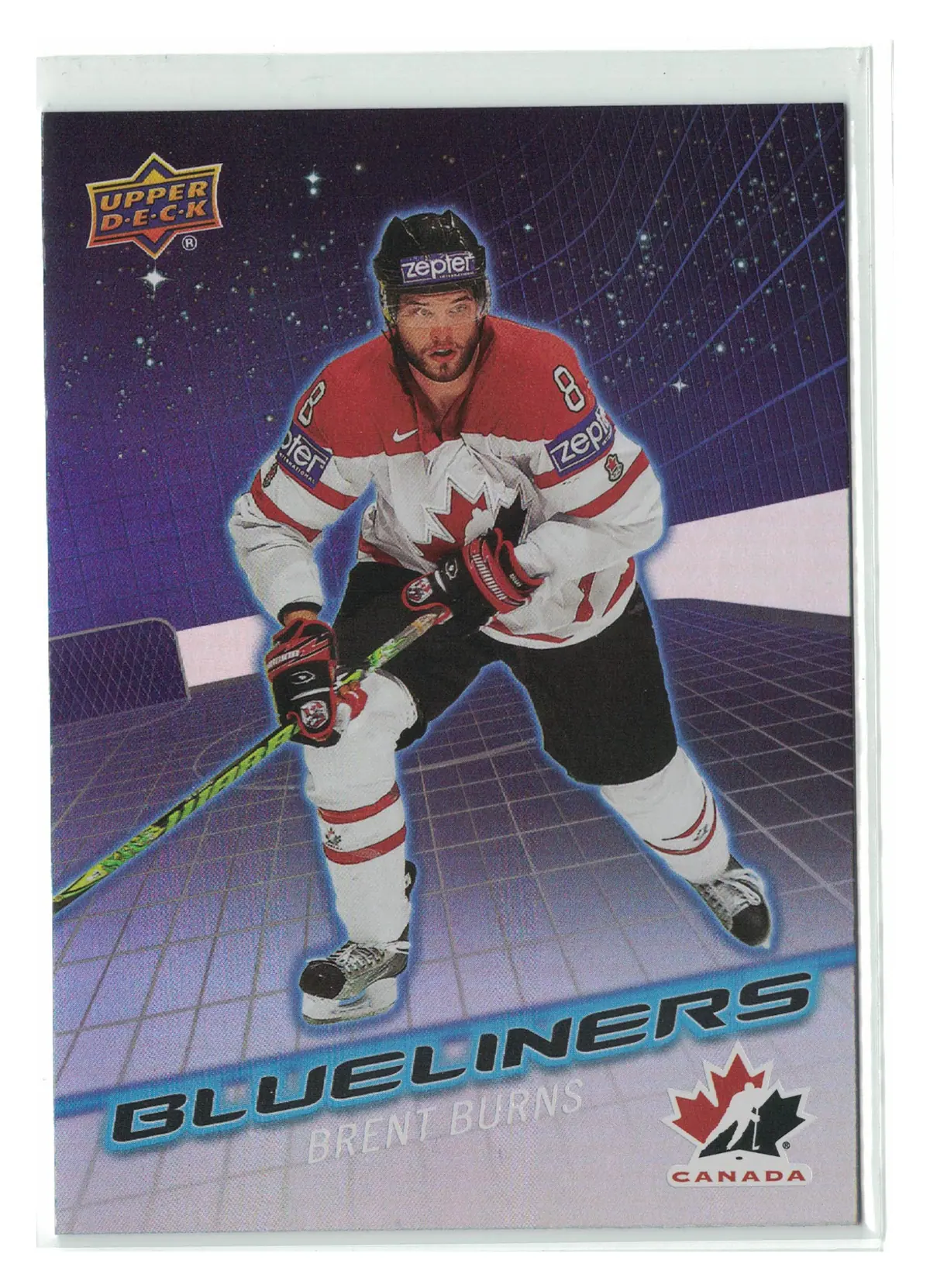 Brent Burns Blueliners #BL-20 2026 Upper Deck Team Canada — front