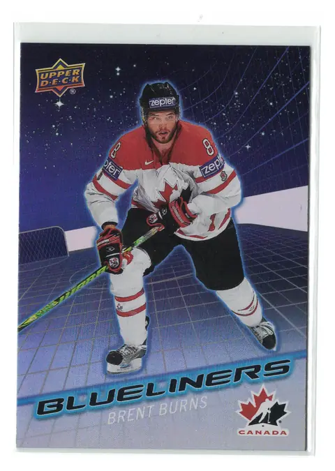 Brent Burns Blueliners #BL-20 2026 Upper Deck Team Canada