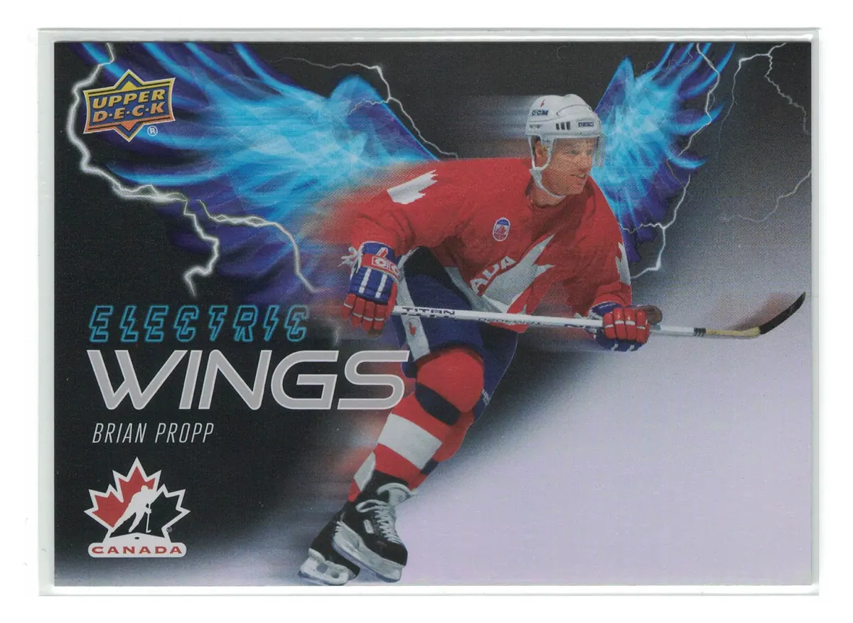 Brian Propp Electric Wings #EW-20 2026 Upper Deck Team Canada — front