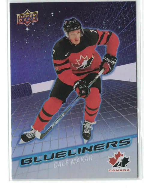 Cale Makar Blueliners #BL-7 2026 Upper Deck Team Canada