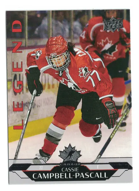 Cassie Campbell-Pascall Legend #198 2026 UD Team Canada