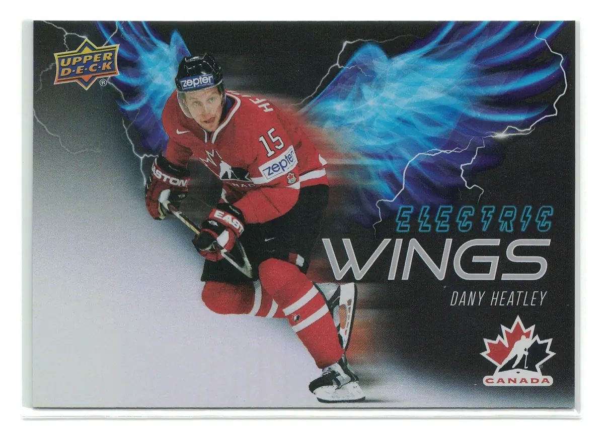 Dany Heatley Electric Wings #EW-11 2026 Upper Deck Team Canada — front