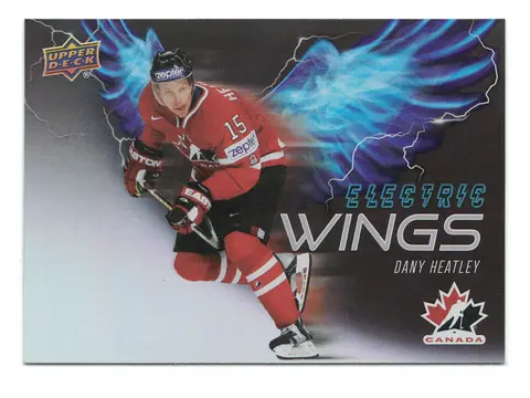 Dany Heatley Electric Wings #EW-11 2026 UD Team Canada