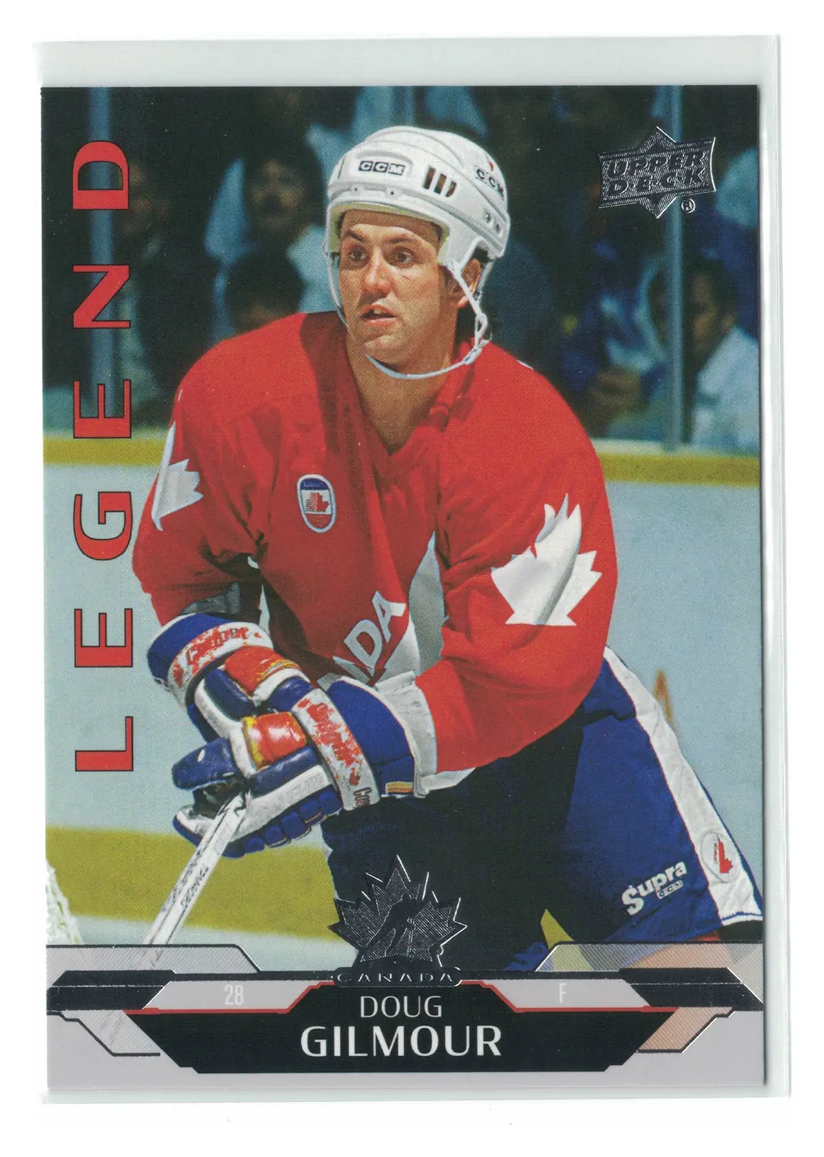 Doug Gilmour Legend #157 2026 Upper Deck Team Canada — front