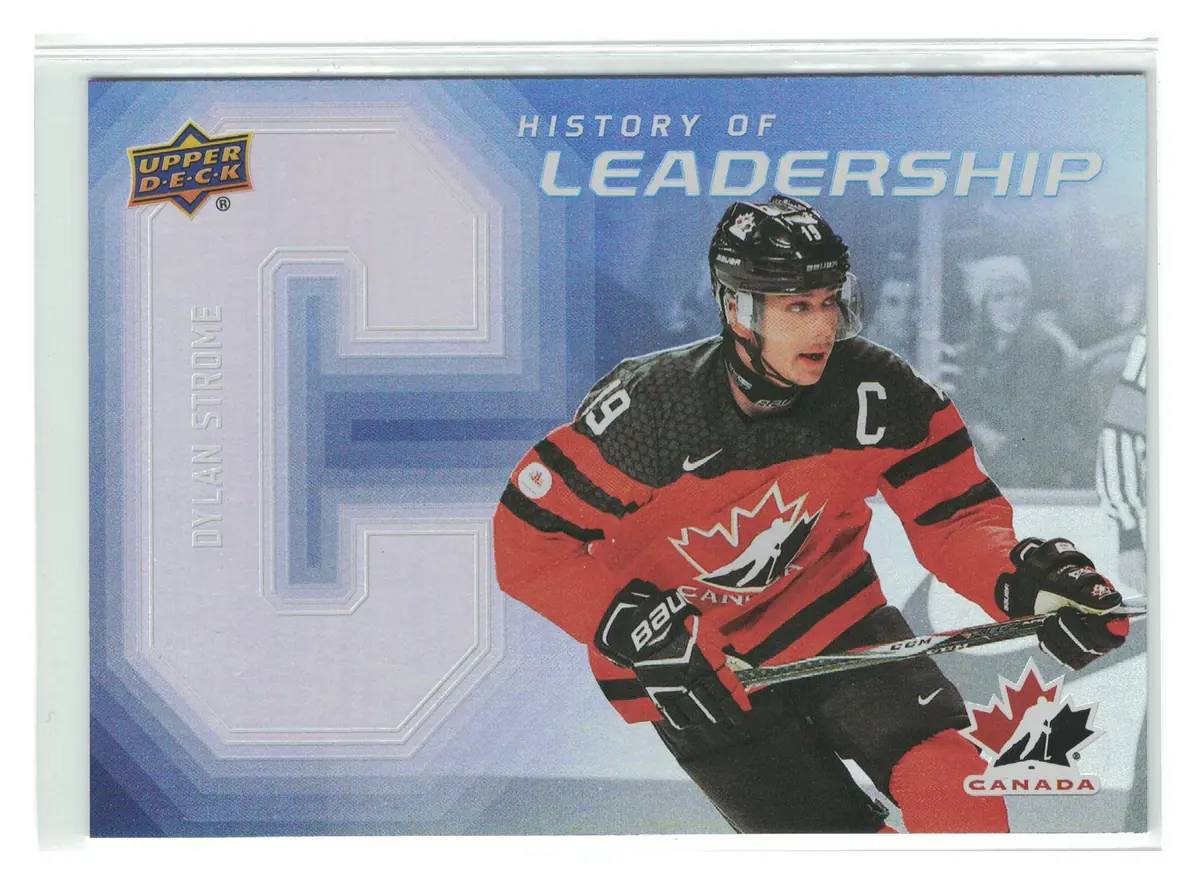 Dylan Strome History of Leadership #HL-15 2026 Upper Deck Team Canada — front