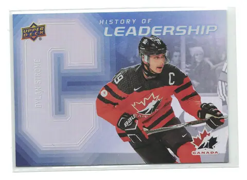 Dylan Strome History of Leadership #HL-15 2026 UD Team Canada