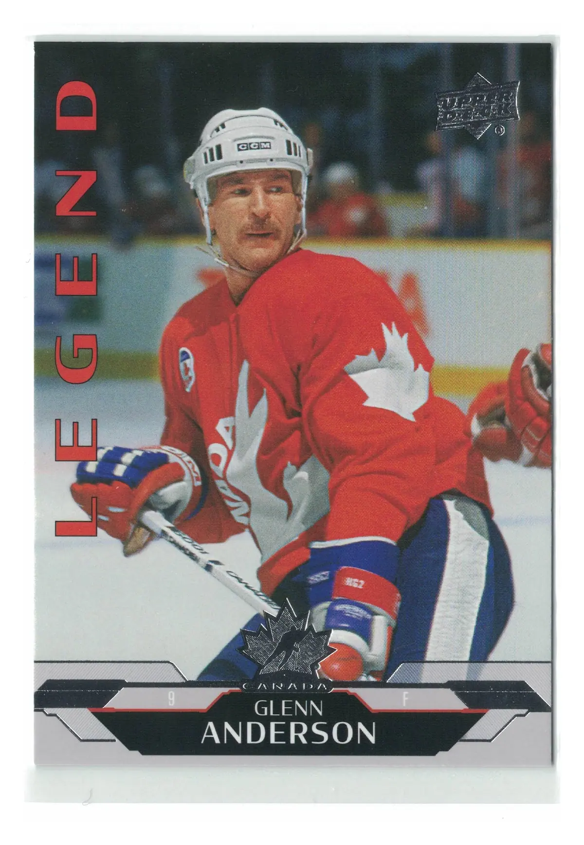 Glenn Anderson Legend #191 2026 Upper Deck Team Canada — front