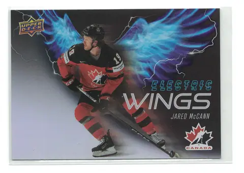 Jared McCann Electric Wings #EW-7 2026 UD Team Canada