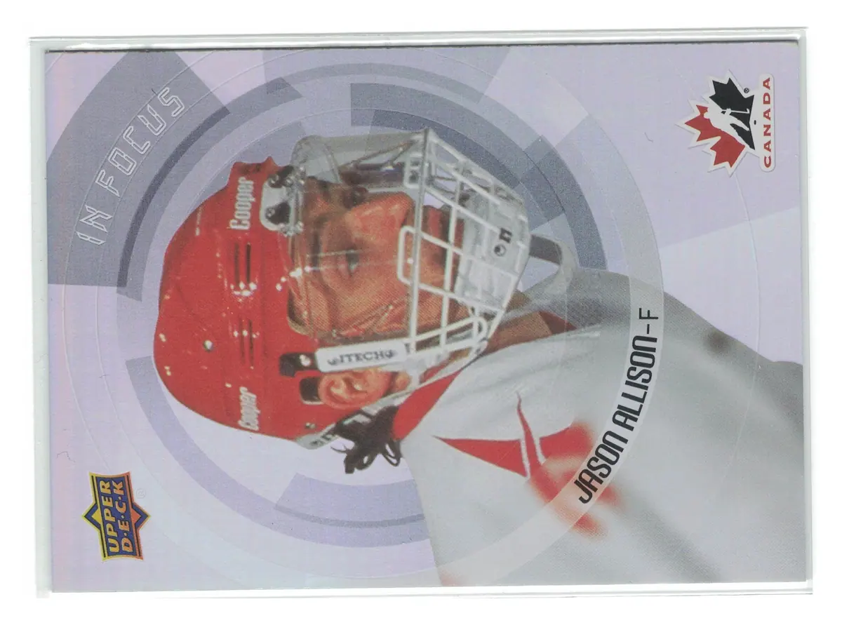 Jason Allison In Focus #IF-17 2026 Upper Deck Team Canada — front
