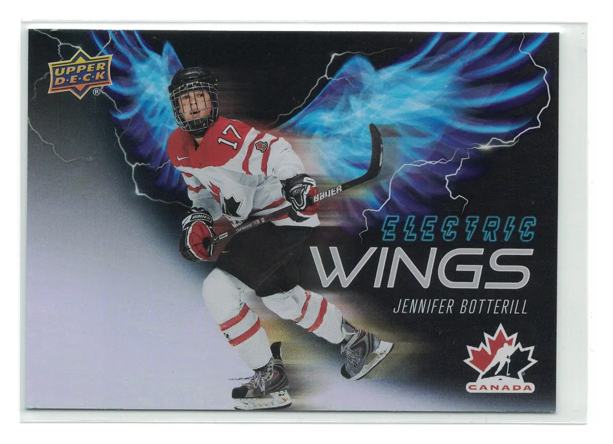 Jennifer Botterill Electric Wings #EW-13 2026 UD Team Canada — front