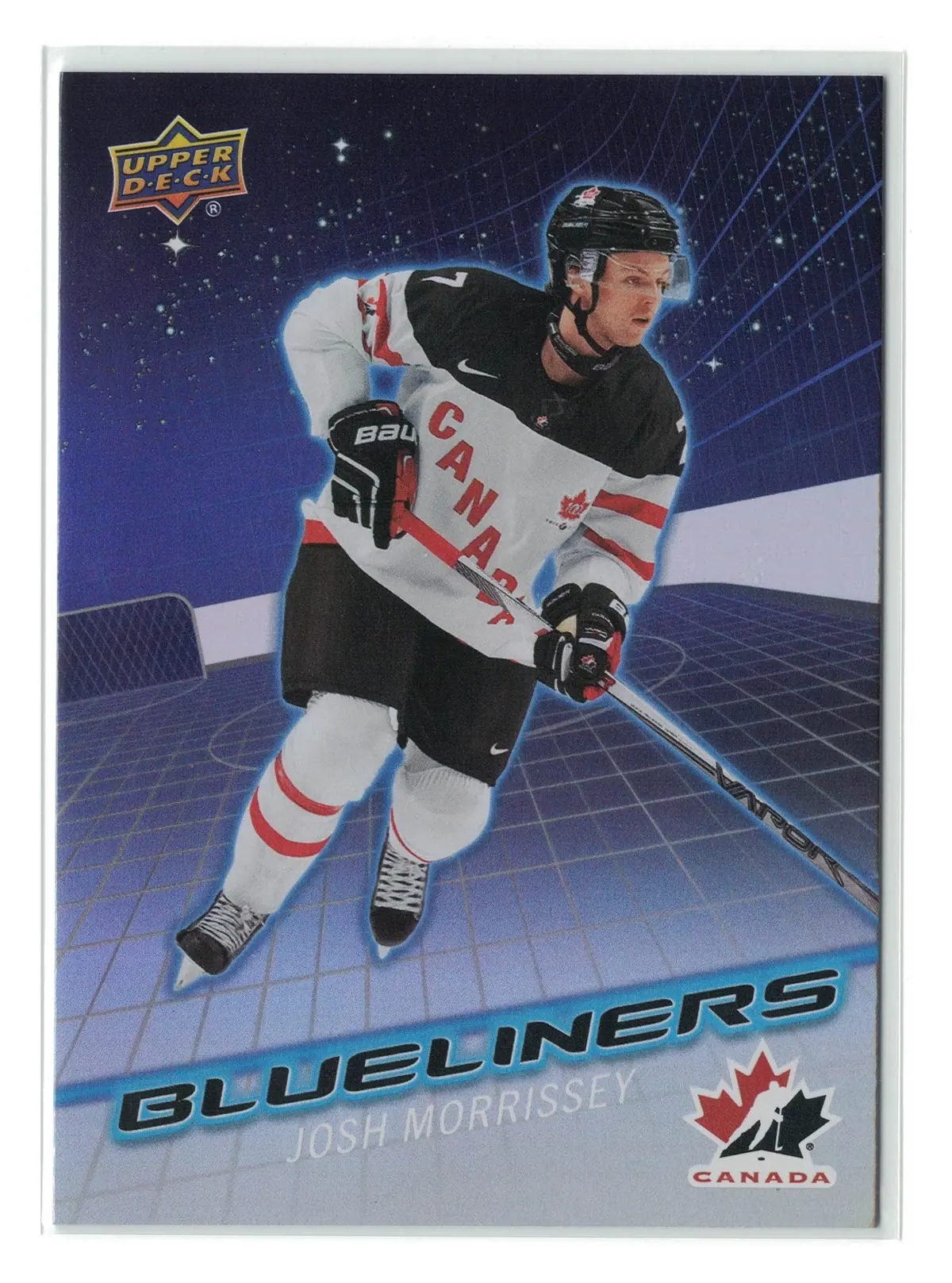 Josh Morrissey Blueliners #BL-18 2026 Upper Deck Team Canada — front