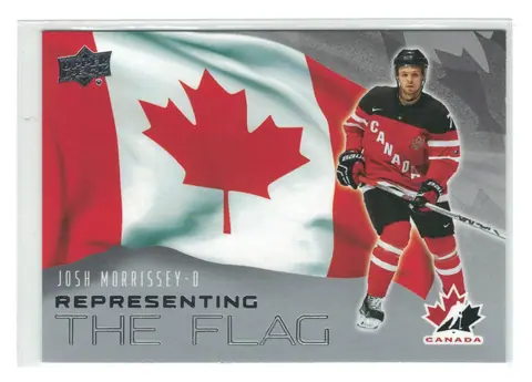 Josh Morrissey Representing the Flag #RF-12 2026 UD Team Canada