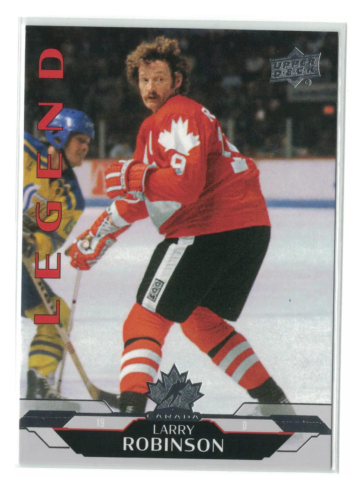 Larry Robinson Legend #176 2026 Upper Deck Team Canada — front