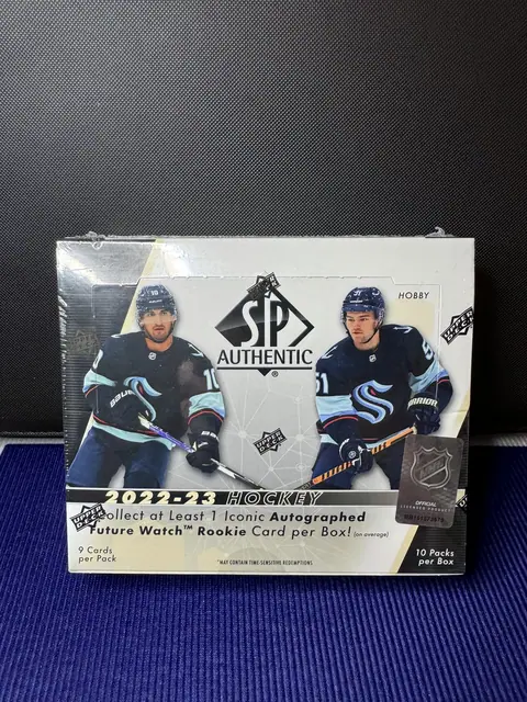2025-26 Upper Deck SP Authentic Hockey Hobby Box Factory Sealed Future Watch RC