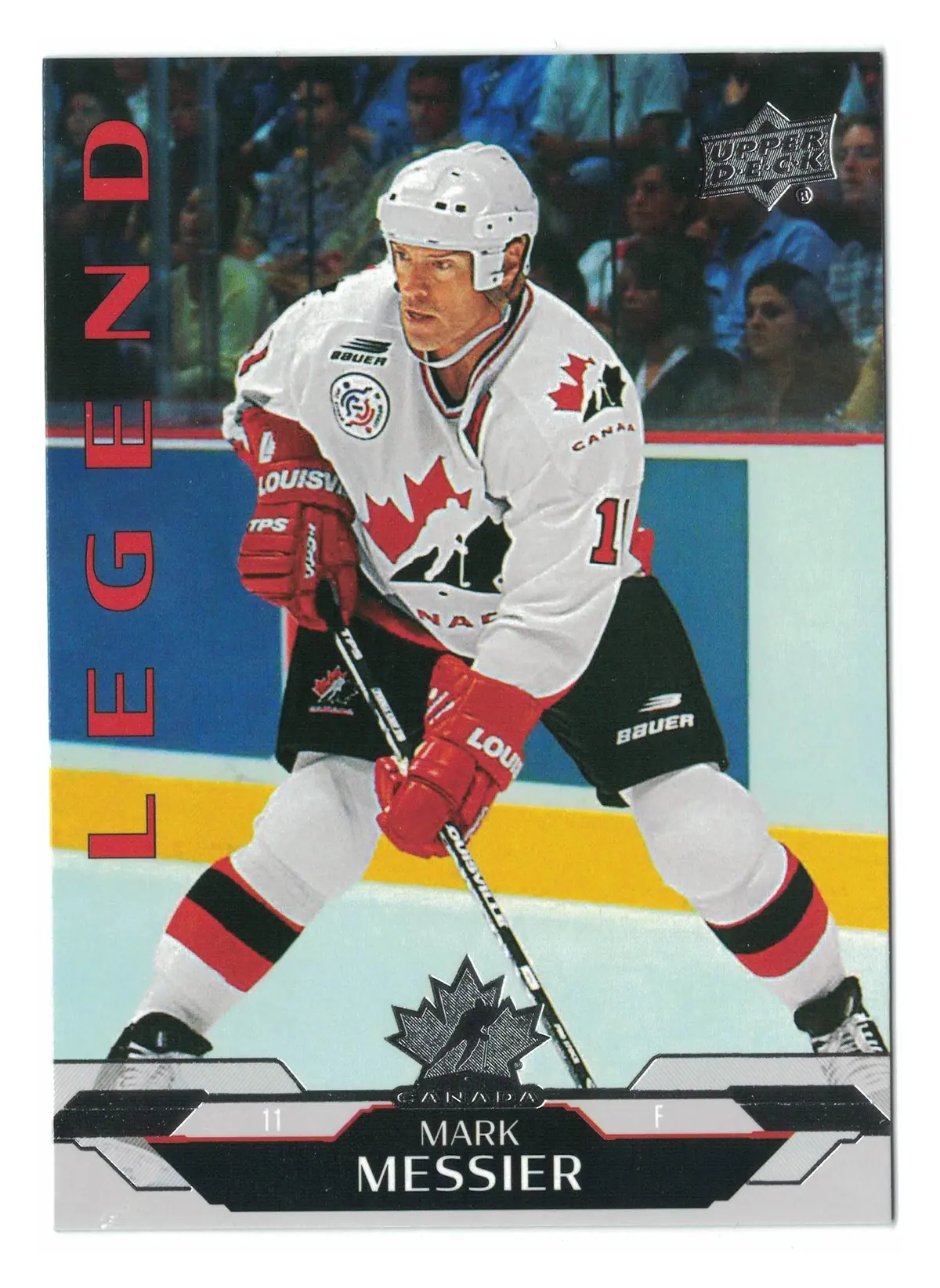 Mark Messier Legend #171 2026 UD Team Canada — front