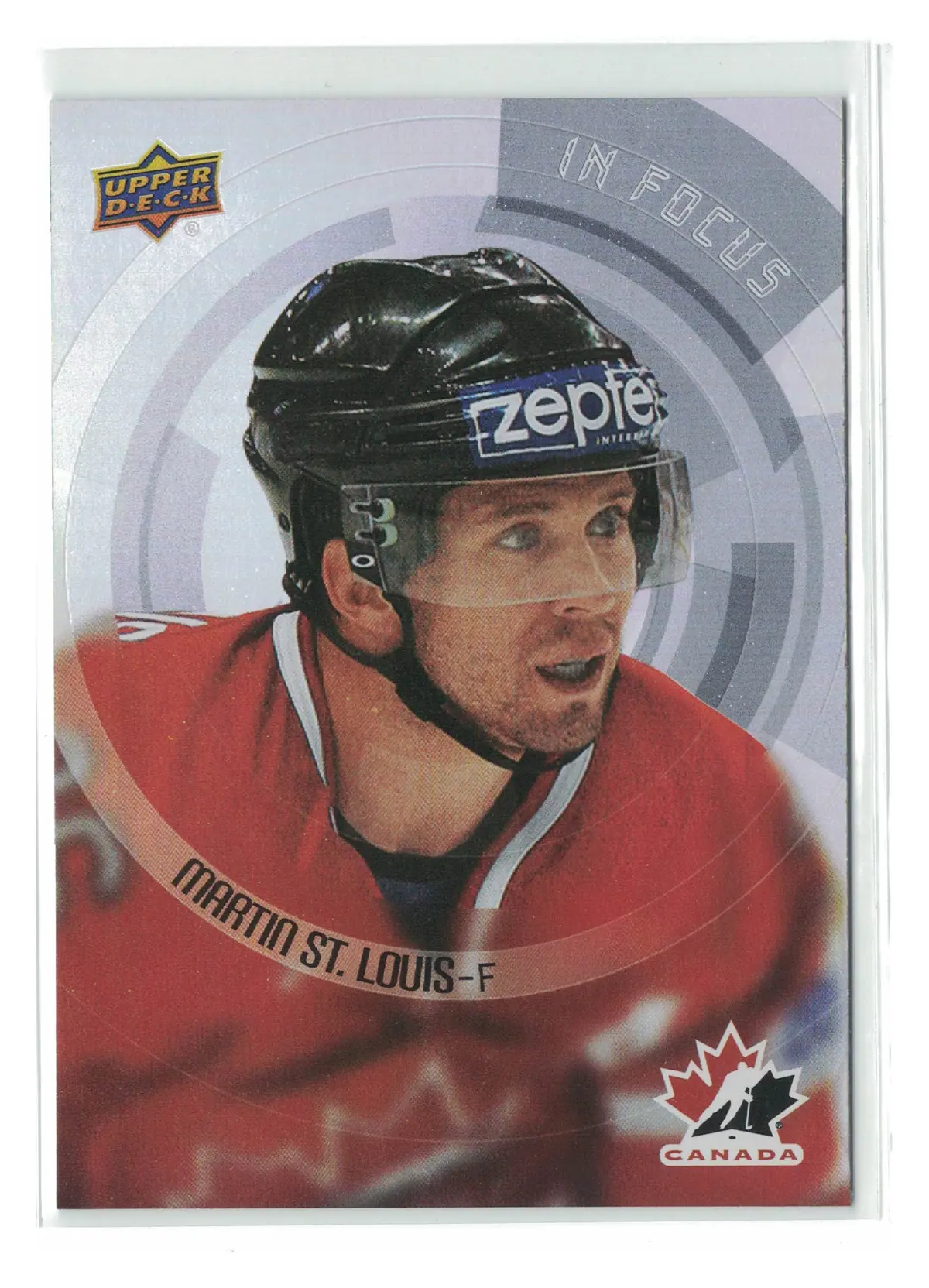 Martin St. Louis In Focus #IF-19 2026 Upper Deck Team Canada — front