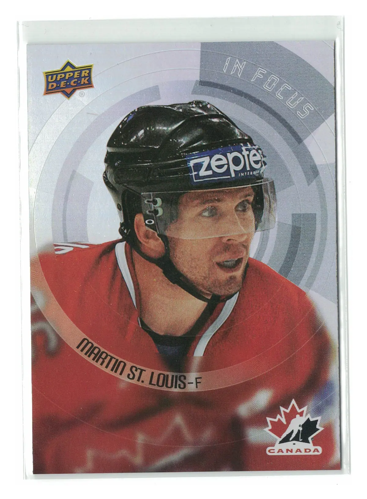 Martin St. Louis In Focus #IF-19 2026 UD Team Canada — front