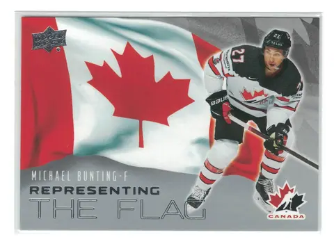 Michael Bunting Representing the Flag #RF-27 2026 Upper Deck Team Canada
