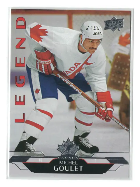 Michel Goulet Legend #173 2026 Upper Deck Team Canada