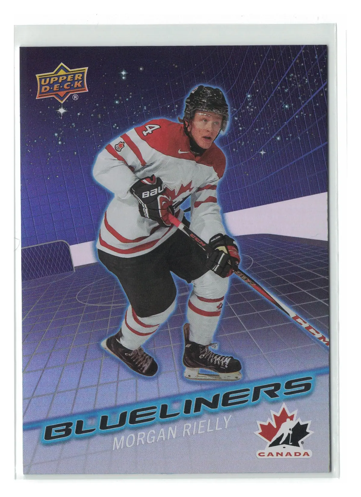 Morgan Rielly Blueliners #BL-12 2026 Upper Deck Team Canada — front