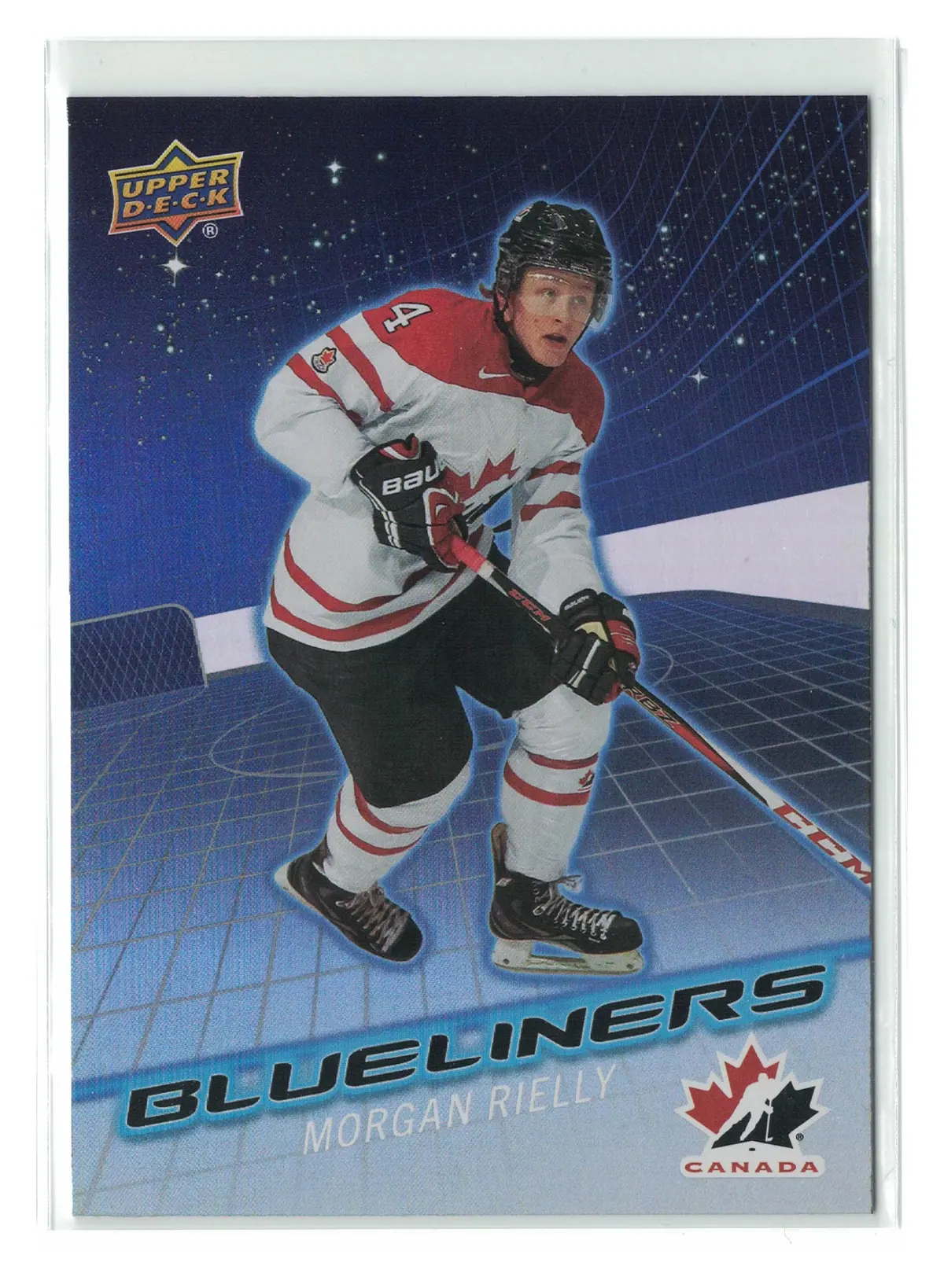 Morgan Rielly Blueliners #BL-12 2026 Upper Deck Team Canada — front