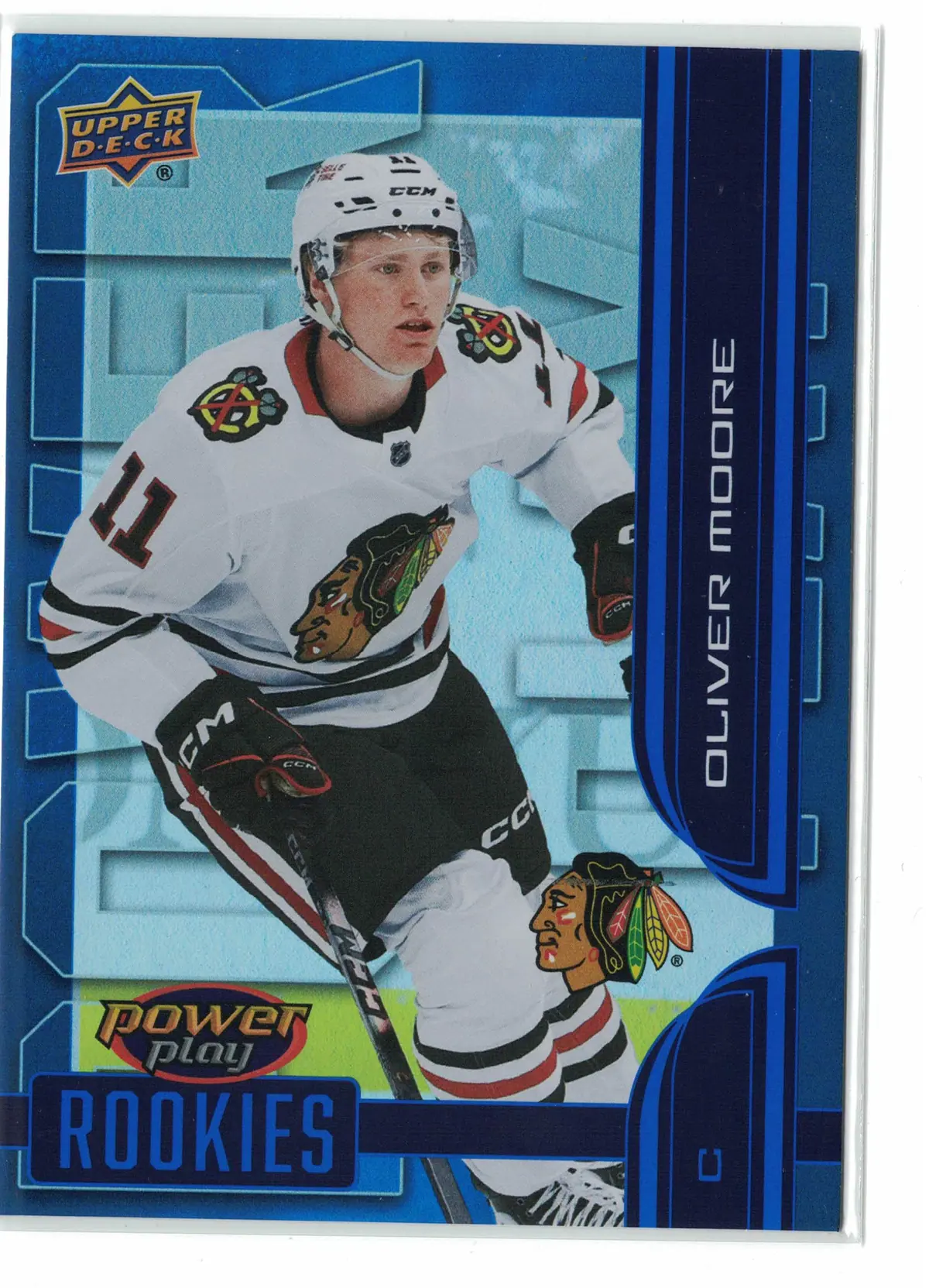 Oliver Moore Power Play Rookies #PY-11 2025-26 Upper Deck Extended Series — front