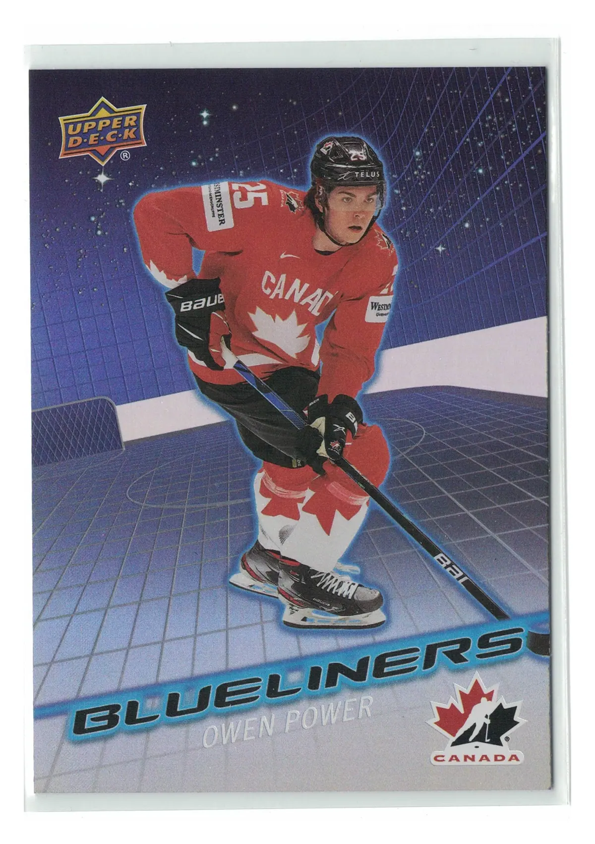 Owen Power Blueliners #BL-2 2026 UD Team Canada — front