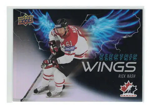 Rick Nash Electric Wings #EW-1 2026 Upper Deck Team Canada