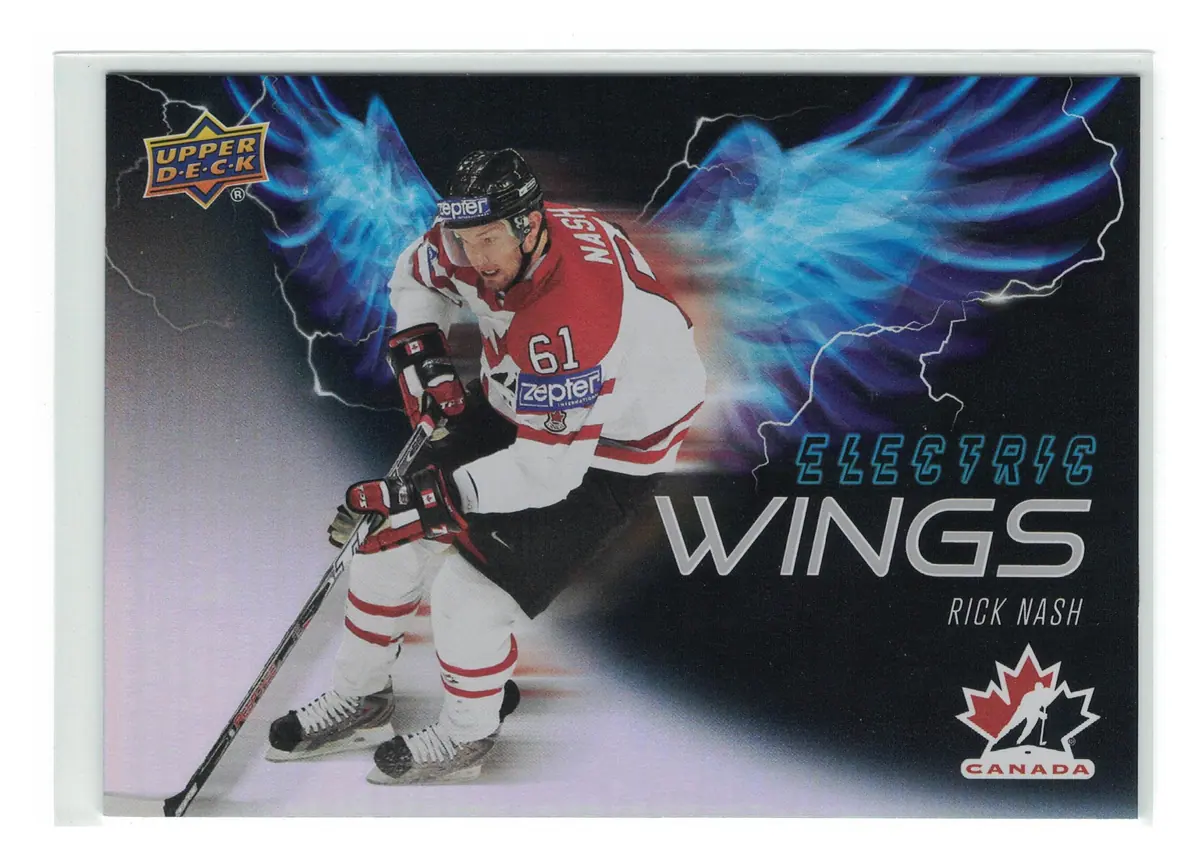 Rick Nash Electric Wings #EW-1 2026 Upper Deck Team Canada — front