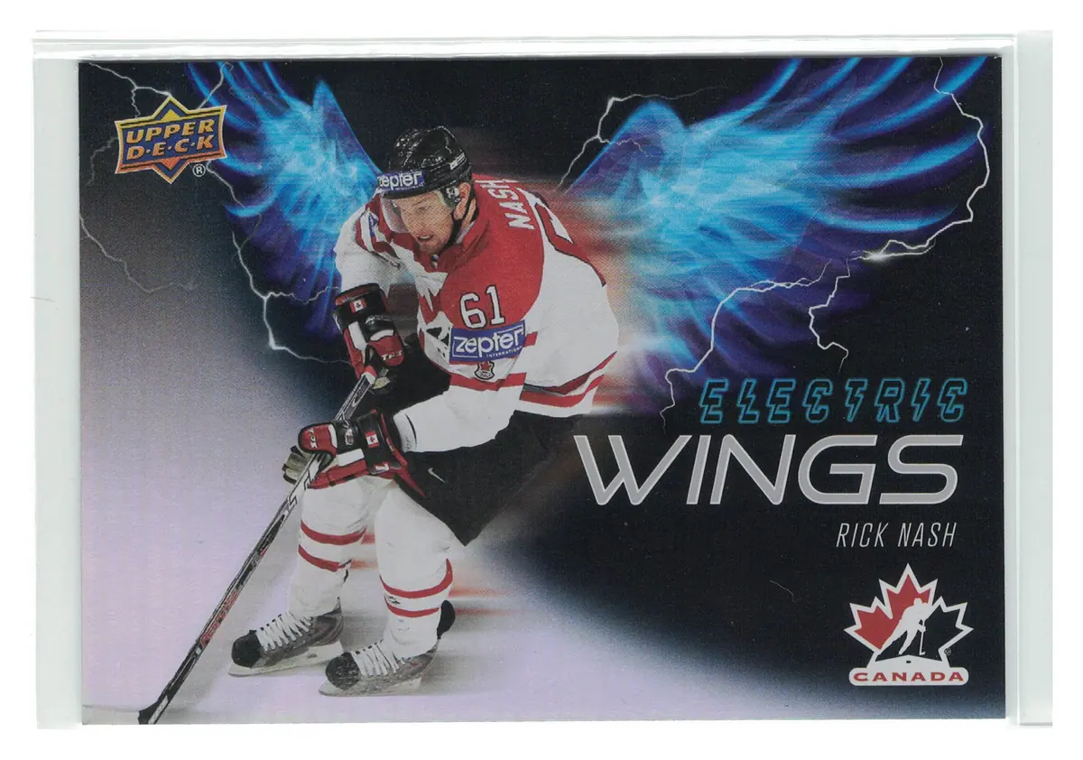 Rick Nash Electric Wings #EW-1 2026 Upper Deck Team Canada — front