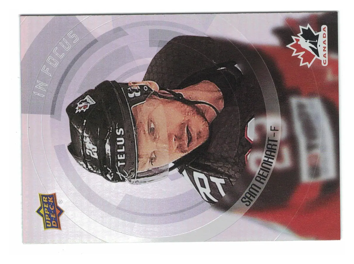 Sam Reinhart In Focus #IF-14 2026 UD Team Canada — front