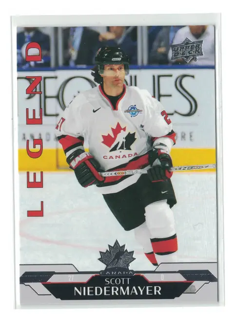 Scott Niedermayer Legend #156 2026 UD Team Canada