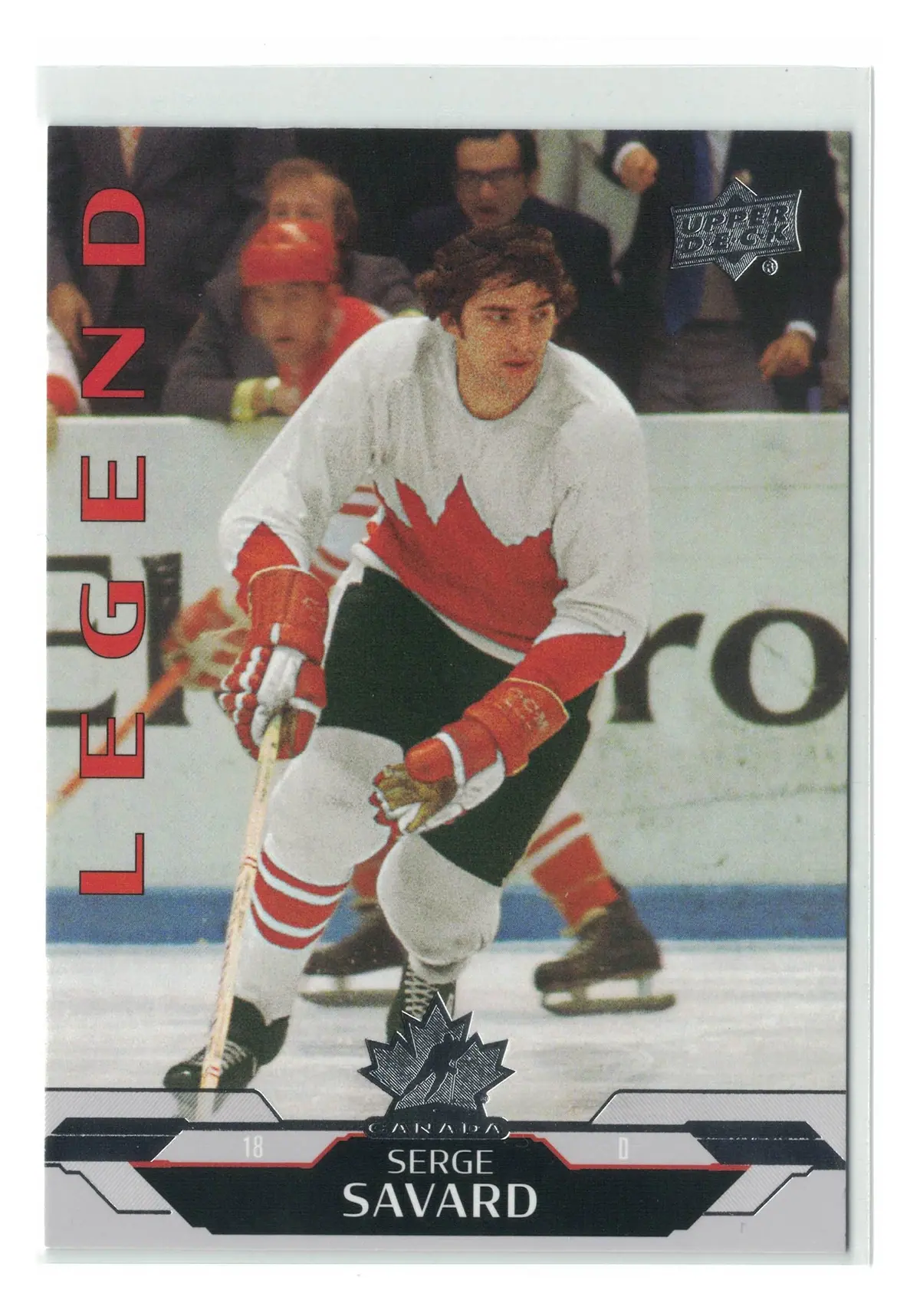 Serge Savard Legend #184 2026 UD Team Canada — front