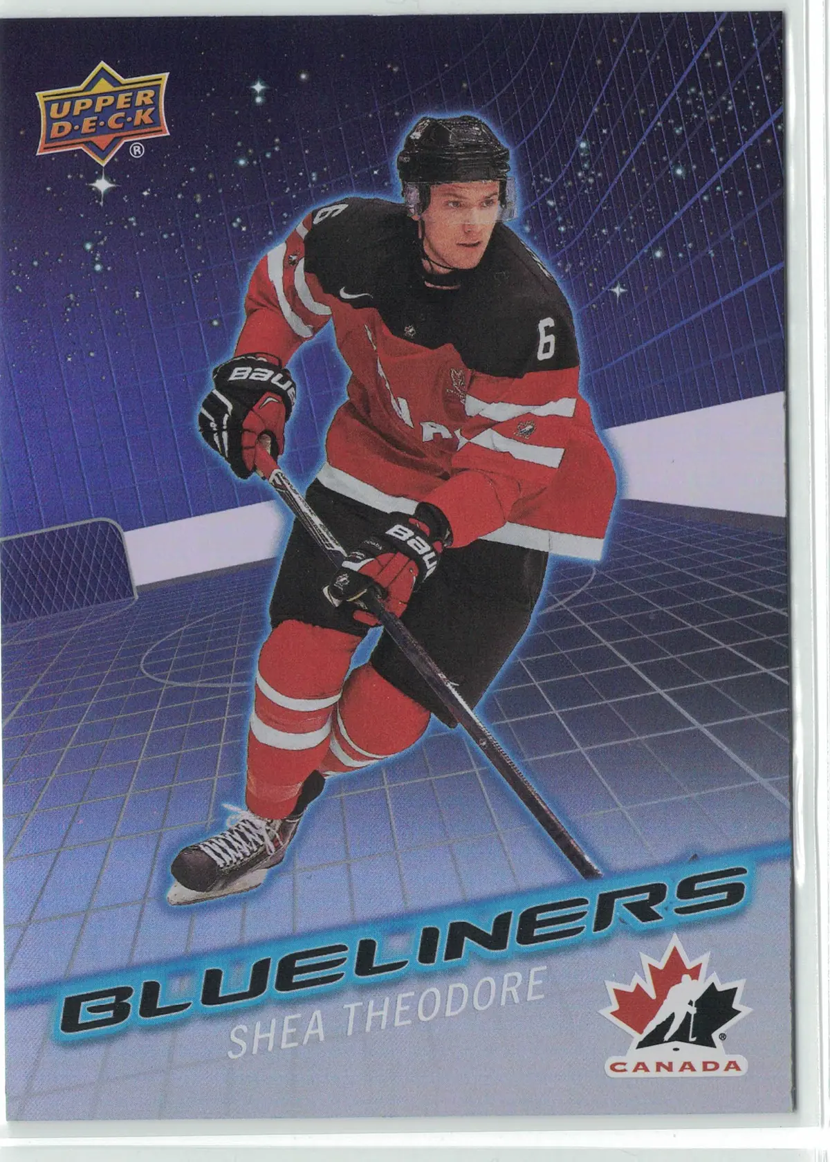 Shea Theodore Blueliners #BL-19 2026 Upper Deck Team Canada — front