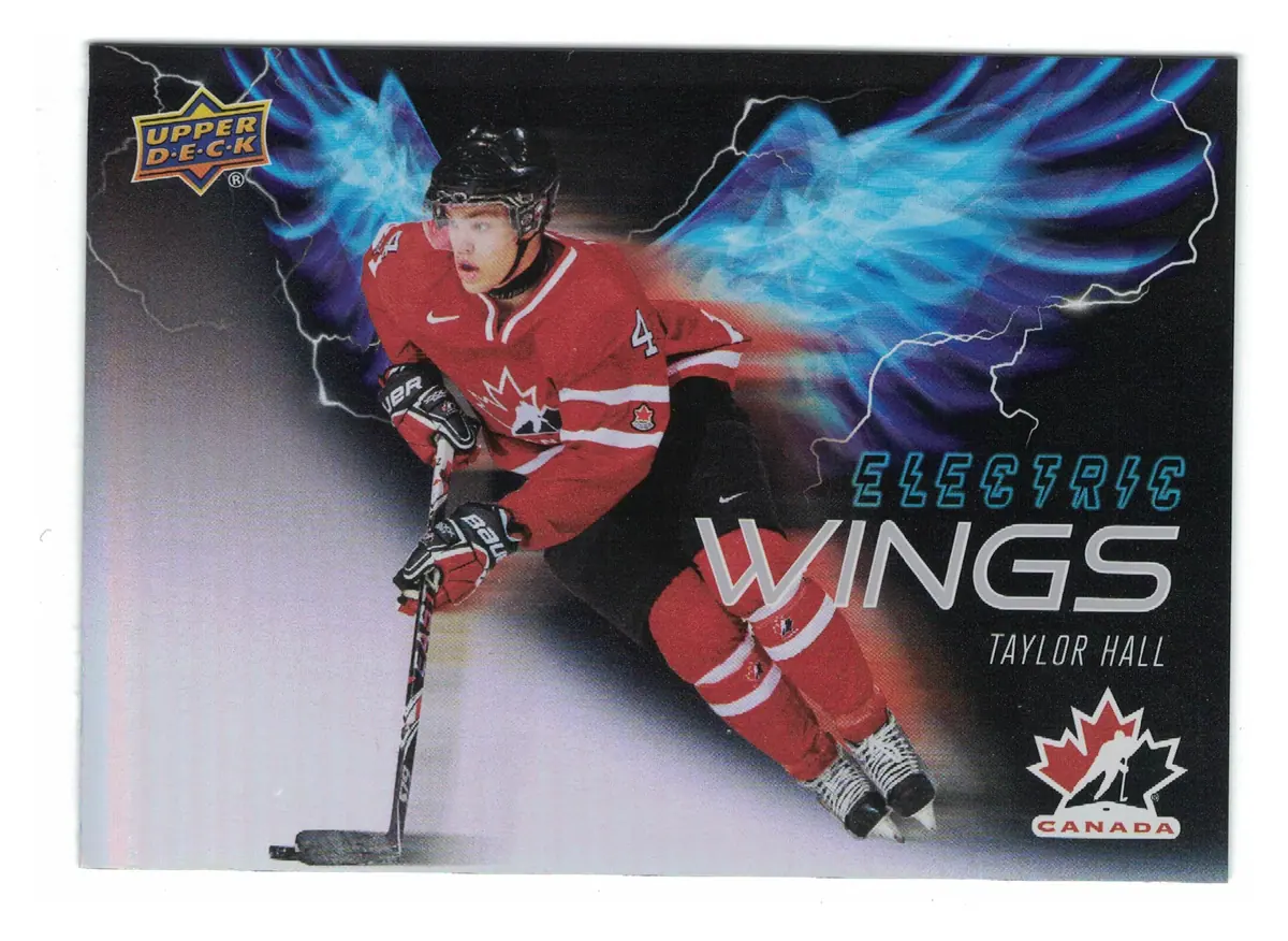 Taylor Hall Electric Wings #EW-4 2026 UD Team Canada — front