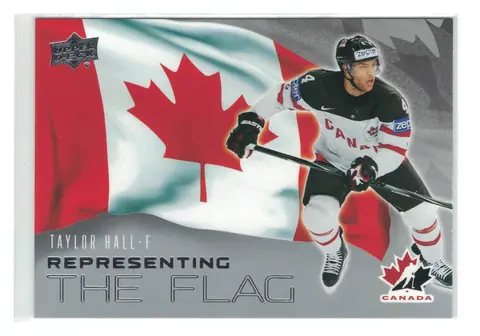 Taylor Hall Representing the Flag #RF-15 2026 Upper Deck Team Canada