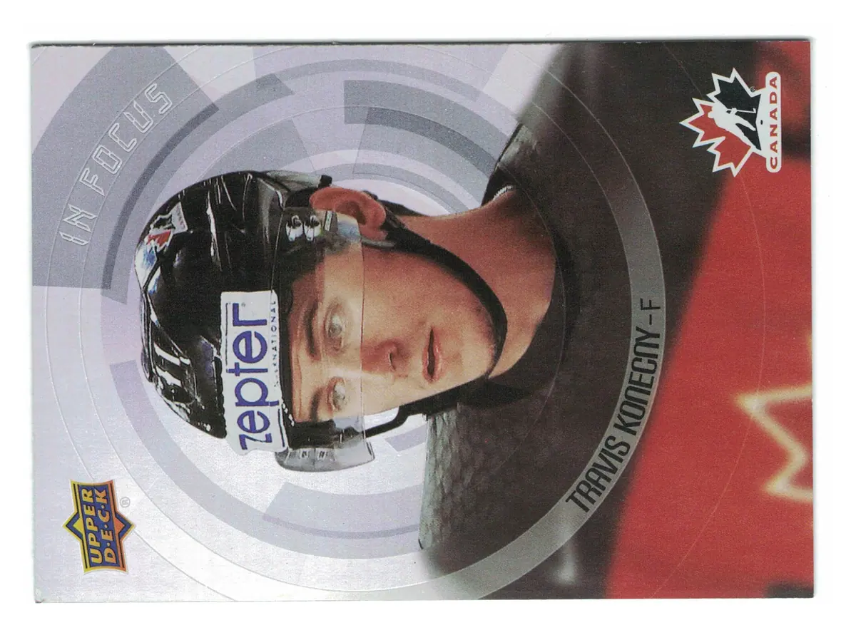 Travis Konecny In Focus #IF-16 2026 UD Team Canada — front