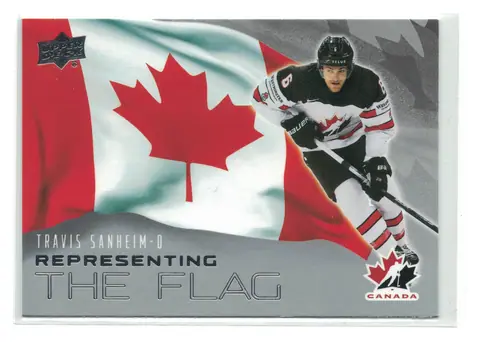 Travis Sanheim Representing the Flag #RF-16 2026 Upper Deck Team Canada