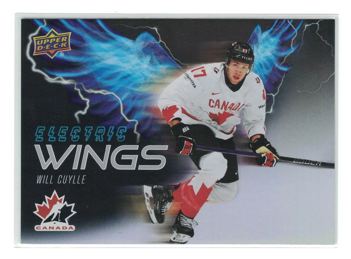 Will Cuylle Electric Wings #EW-2 2026 Upper Deck Team Canada — front