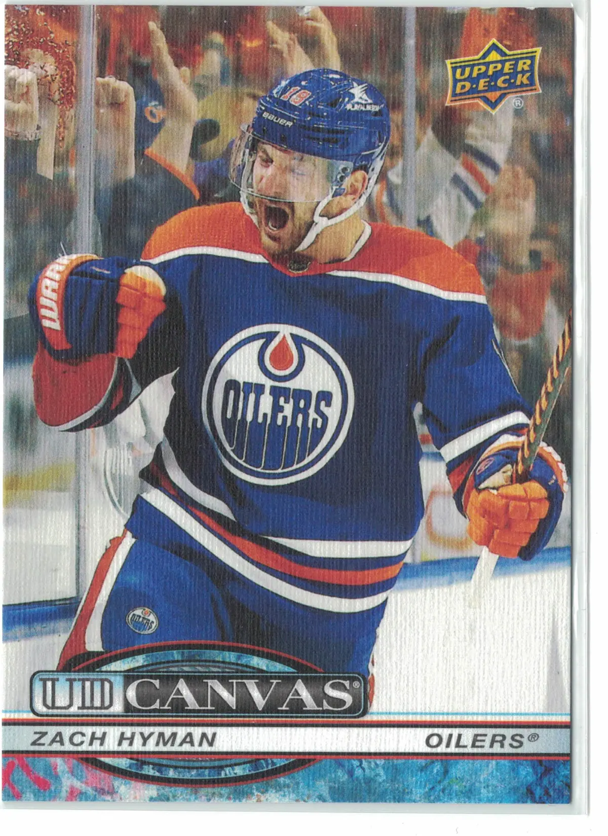 Zach Hyman UD Canvas #C-279 2025-26 Upper Deck Extended Series — front